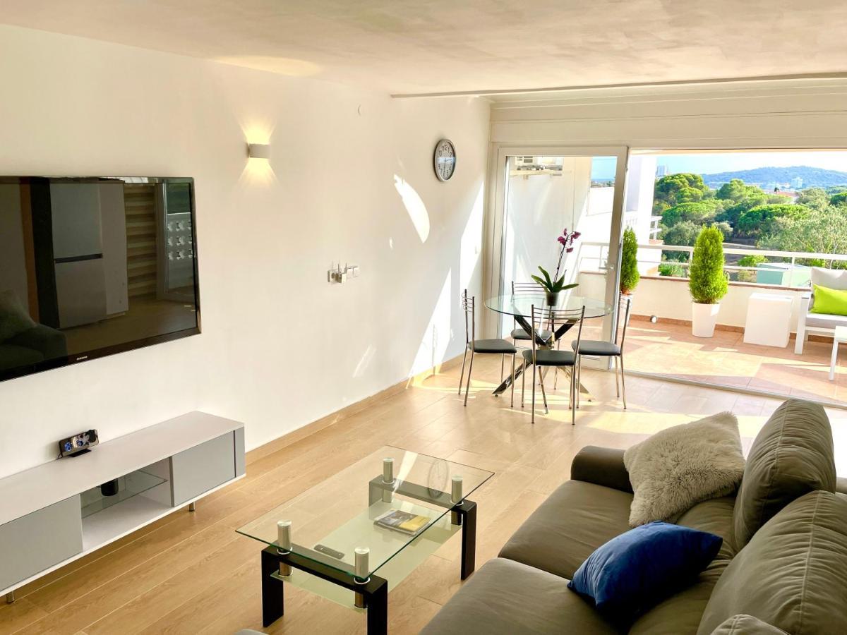 Modern Penthouse With Big Terrace Lejlighed Platja d'Aro Eksteriør billede